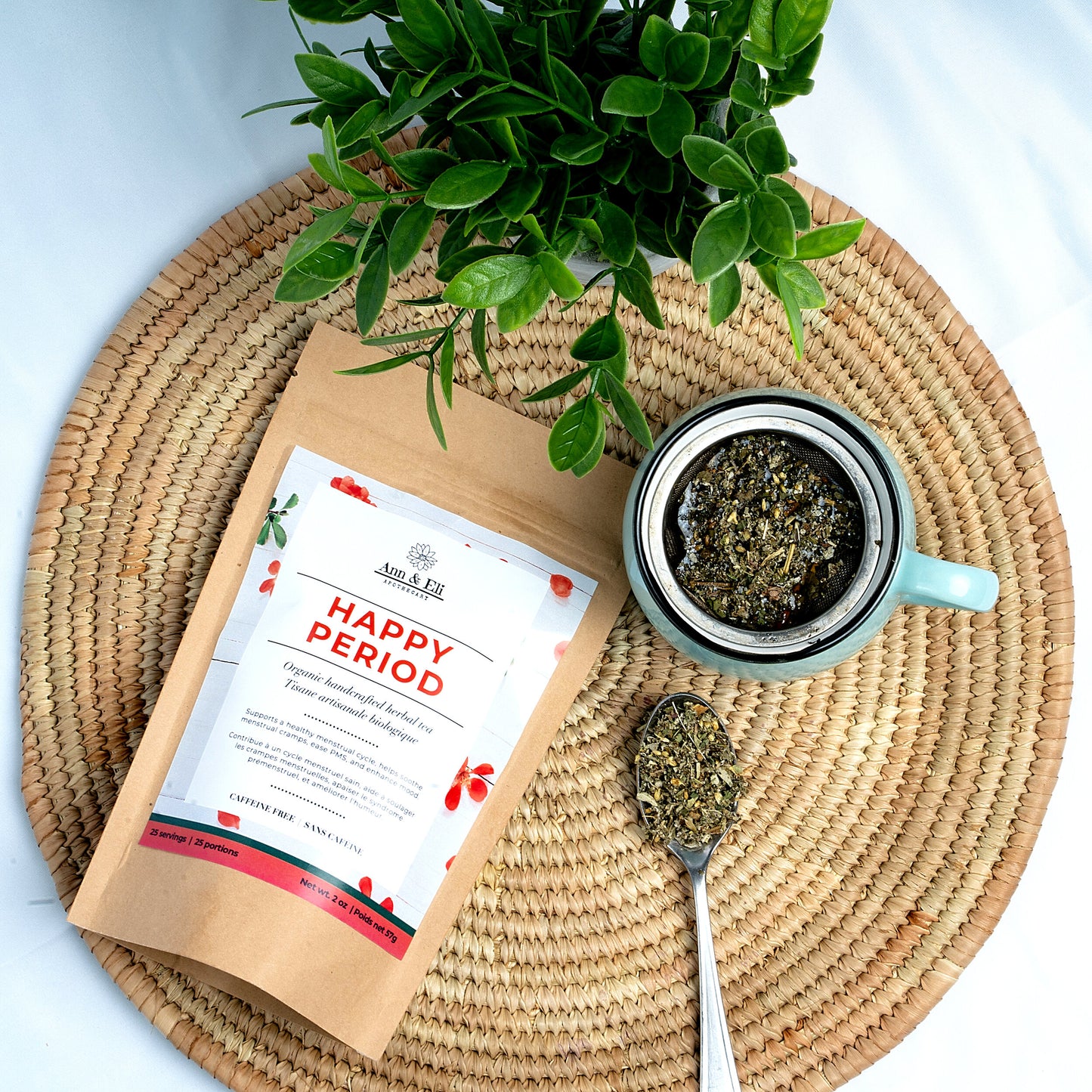 
                  
                    Happy Period: Menstrual Cramps Relief Tea
                  
                